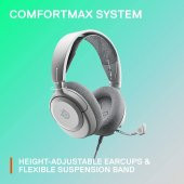 Steelseries Arctis Nova 1 Multi-System Oyun Kulaklığı - Beyaz - 2
