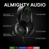 SteelSeries Arctis Nova 1X Xbox Oyun Kulaklığı - 3