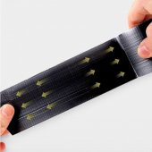 Bondit Güçlü Takviye Tamir Bandı Duct Tape Siyah 48x10 metre 5 ADET - 4