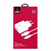 Genpa Gnp  2.1 Mah Type-C Kablo Ve Şarj Cihazı - 1