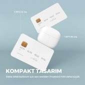 Soundpeats Air3 Bluetooth 5.2 TWS Kablosuz Kulak içi Kulaklık Beyaz - 3
