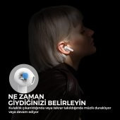 Soundpeats Air3 Bluetooth 5.2 TWS Kablosuz Kulak içi Kulaklık Beyaz - 5