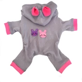 Sweet Bunny Kulaklı Köpek Tulumu Kıyafeti - 7