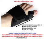 Orjinal Gece Ateli Halluks Valgus Ayak Baş Parmak Yönelmesi Parmak Koruyucu Kılıf - 5