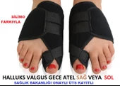 Ayak Baş Parmak Yönelmesi Eğilmesi  Parmak Düzeltici Atel Koruyucu Kılıf 1çift - 3
