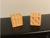 Oyun Zarı 2 adet zar seçme sayı belirteç kura seçici düzenleyici - 2