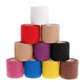 Kendinden Yapışkanlı Elastik Coban Bandaj Sarı Renkli 5 cm - 3