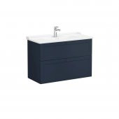 Vitra Root Classic 100 cm Lacivert Çekmeceli Banyo Dolabı Alt Modül Lavabo - 1