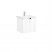 Vitra Root Groove 60 cm Beyaz Kapaklı Banyo Dolabı Alt Modül Lavabo thumbnail 1