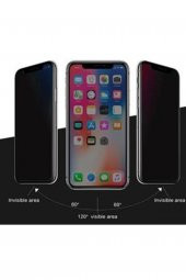 İphone 14 Plus-13 Pro Max Hayalet- Privacy 10D Cam Ekran Korucucu - 1