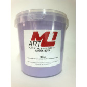 M1 ART Akrilik Boya 1.kg --10 Renk Seçeneği, Ahşap, Tuval, Seramik , Duvar ,Taş - 10