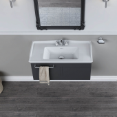 Turkuaz Cerastyle Kapadokya Etajer Uyum Damlalık Lavabo 65x48 Cm - 1