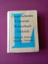 LANGENSCHEIDTS   UNIVERSAL-WORTERBUCH   TURKISCH    *   TURKISCH - DEUTSCH  /  DEUTSCH - TURKISCH  ( Cep Boy ) - 1