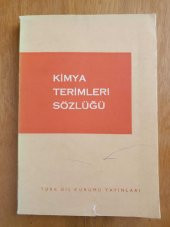KİMYA TERİMLERİ SÖZLÜĞÜ - 1