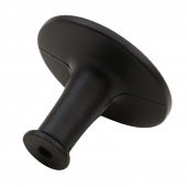 Düğme Kulp Çekmece Dolap Kapak Kulpu Kulbu Metal Mat Siyah thumbnail 2