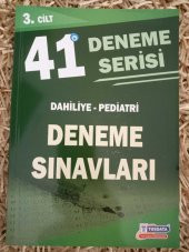 41 DENEME SERİSİ  * 3. CİLT  *    DAHİLİYE  -  PEDİATRİ     /   DENEME SINAVLARI - 1