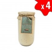 Laçoko Doğal Az Kavrulmuş Çiğ Parçacıklı Extra Crunchy Fıstık Ezmesi 4 x 1 KG - 1