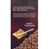 LAÇOKO 3 Kg İsme  Kişiye Özel Şekersiz, Saf, Katkısız Fıstık Ezmesi Glutensiz, Vegan, Doğal Çifte Kavrulmuş Yer Fıstığı Ezmesi Peanut Butter - 4