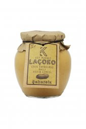 Laçoko Şekersiz Katkısız Glutensiz Doğal Çifte Kavrulmuş Ballı Yer Fıstığı Ezmesi 350 G - 1