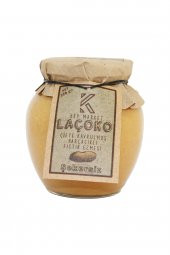 Laçoko Şekersiz Katkısız Glutensiz Vegan Doğal Çifte Kavrulmuş Parçacıklı Yer Fıstığı Ezmesi 350 G - 1