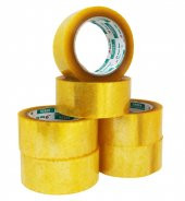 Nuga 6 Lı Şeffaf Koli Bandı 45 Mm -100 Metre Akrilik (6 Adet) - 1