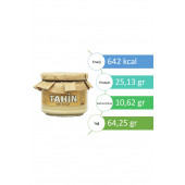 LAÇOKO 275 Gram Şekersiz, Katkısız, Vegan, Doğal  Tahin (275 Gram ) - 5