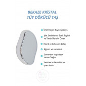 Modalucci Crystal Eraser Epilasyon Aleti, Tüy Dökücü, Tüy Silgisi, Kristal Taş Gümüş - 2