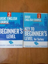 BASIC ENGLISH  COURSE    /      KEY TO BEGINNER'S  LEVEL  for Turkey    +   BEGINNER'S  LEVEL   ( 2 Kitap  ) - 1