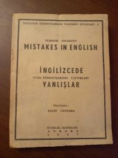 TURKISH STUDENTS MISTAKES IN ENGLISH  /   İNGİLİZCEDE TÜRK ÖĞRENCİLERİNİN YAPTIKLARI YANLIŞLAR - 1