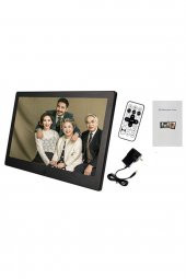 10 Inç Lcd Ekran Dijital Fotoğraf Çerçevesi Müzik Çalma Video+mp3 - 2