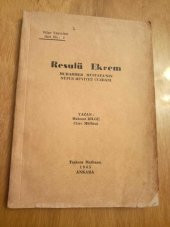 Resulü Ekrem Muhammed Mustafa'nın Nüfus Hüviyet Cüzdanı - 1