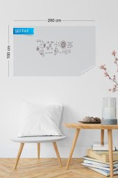 100 x 200 Şeffaf - Yapışkansız Tutunan Akıllı Kağıt * 1 Alana 1 Hediye * thumbnail 1