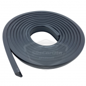 Üniversal Elastik Çamurluk Dodik Seti Poliüretan Çamurluk Kaplaması 45 mm x 6 metre Montaj Setli Siyah thumbnail 3