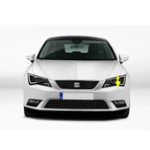 Seat Leon 3 2013-2016 Sol Ön Far Yıkama Kapağı 5F0807753 - 1
