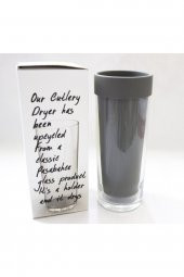 Paşabahçe Zest Glass Uzun Çatal Kaşıklık Gri 43756 - 2