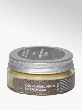 Doğal Deri Ayakkabı Bakım Cilası Yağlı ve Mumlu Deriler 50ml Renksiz - 1