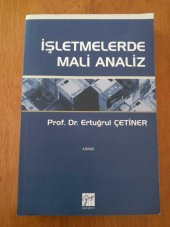 İŞLETMELERDE MALİ ANALİZ - 1