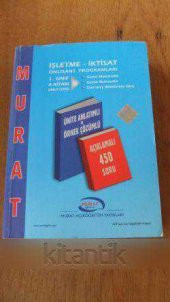 MURAT  AÇIKÖĞRETİM * İŞLETME - İKTİSAT ÖNLİSANS PROĞRAMLARI  1. SINIF  A  KİTABI - 1