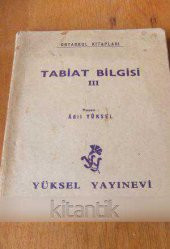 TABİAT BİLGİSİ  III   ( Ortaokul Kitapları ) - 1