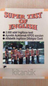 SUPER TEST OF ENGLISH - 1