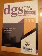 DGS TEST KİTABI * SAYISAL / MATEMATİK - GEOMETRİ - SAYISAL MANTIK  * 2018    ( 120 ADET SAYISAL TEST ) - 1