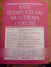 BATI EDEBİYATI ARAŞTIRMA DERGİSİ  Sayı: 4  *  Güz  1980 - 1