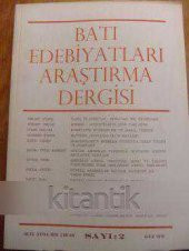 BATI EDEBİYATI ARAŞTIRMA DERGİSİ  Sayı: 2 *  Güz  1979 - 1