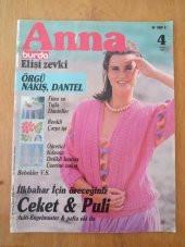 ANNA  burda  Elişi zevki  * 4  NİSAN   1985 /   Öğretici Kılavuz:Delikli kumaş üzerine nakış. * İlkbahar için öreceğiniz CEKET & PULİ*RENKLİ ÇARPI İŞİ - 1