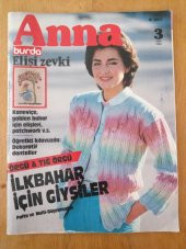 ANNA  burda  Elişi zevki  * 3  MART  1983  /  Öğretici Kılavuz:  DEKORATİF DANTELLER * KANEVİÇE, GOBLEN BAHAR İÇİN ELİŞLERİ,PATCHWORK v.s. - 1