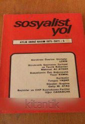 SOSYALİST YOL Aylık Dergi KASIM / 1975   *  SAYI: 5 - 1