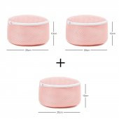 Ocean Home 3lü Pembe İç Çamaşır Yıkama Filesi - 7