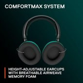 Steelseries Arctis Nova 7 Wireless Ve Bluetooth Kablosuz Oyuncu Kulaklığı - Siyah - 4