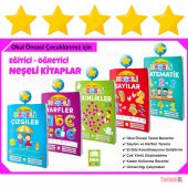 NEŞELİ SAYILAR HARFLER EĞİTİCİ ve ÖĞRETİCİ ÇİZGİ ALIŞTIRMALAR - 5