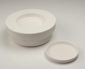 Dik Kenarlı Tabak | Alçı Kalıp | 20 cm thumbnail 1